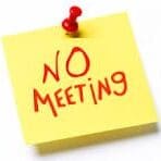Rotary- No meeting